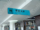 public - Hubei library - Hanging Brand