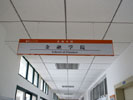 school - Hubei University of Economics - Hanging Brand